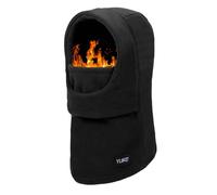 AYPOW Pasamontañas Térmico de Invierno Anti Viento Balaclava Máscara de Esquí Forro Polar Cálido Mascarilla Moto Hombre y Mujer Gorro con Capuch para Deportes al Aire Libre Bicicleta Ciclismo