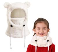 AYPOW Pasamontañas Térmico de Invierno Niños 3-10, Multifuncional Prueba de Viento Ajustable Máscara De Esquí, Cálido Forro Polar Sombreros Gorro con Calentador de Cuello Mascarilla para Niños Niñas