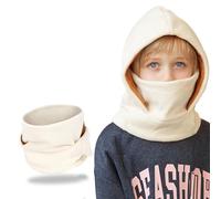 AYPOW Pasamontañas Térmico de Invierno Niños 4-10, Multifuncional Cálido Prueba de Viento Máscara De Esquí Ciclismo, Sombreros Gorro de Punto Forro Polar, Calentador de Cuello, Mascarilla Niños Niñas