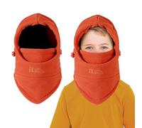 AYPOW Pasamontañas Térmico de Invierno Niños, Multifuncional Prueba de Viento Ajustable Máscara De Esquí Ciclismo, Sombreros Gorro Forro Polar Cálido, Calentador de Cuello, Mascarilla para Niños Niñas
