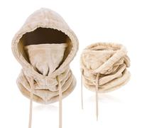 AYPOW Pasamontañas Térmicos de Invierno para Mujeres Hombres,Multifuncional Ajustable Prueba de Viento Cálido Máscara De Esquí,Mascarilla Moto Capucha para Bicicleta Motocicleta Snowboard Ciclismo