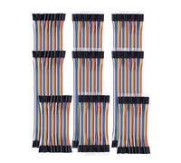 Aypzuke 10 cm + 20 cm + 30 cm 360 unidades Breadboard Jumper Wire Cable Kit macho a hembra, macho a hombre, hembra a hembra Jumper Wires para Raspberry Pi