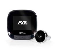 AYR Lite 9001 Mirilla Digital Puerta Batería Recargable Negro Cromo