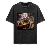 Ayreon Into The Electric Castle Unisex T-Shirt Printed tee Black Mens Top Shirt XXL