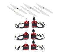 AYrMtH 6pcs/Lot Fit For 2212 920KV Brushless Motor and 9450 Carbon Propeller,For F550 S 500 X525 Multirotor Quadcopter(6 Motor White Prop)
