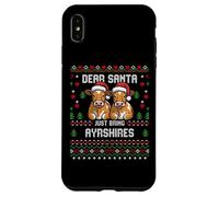 Ayrshire - Suéter Feo de Navidad para Ganado lácteo Carcasa para iPhone XS MAX
