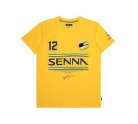 Ayrton Senna Camiseta a rayas F1#12