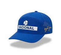 Ayrton Senna F1 Nacional Performance Gorra Azul