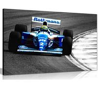 Ayrton Senna F1 World Championship - Lienzo decorativo para pared, 91,4 x 60,9 cm
