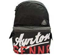 Ayrton Senna - Mochila vintage, color negro, Negro , 30x45x15cm