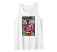 Ayrton Senna Piloto De Carreras En El GP De Gran Bretaña Silverstone 1989 Camiseta sin Mangas