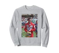 Ayrton Senna Piloto De Carreras En El GP De Gran Bretaña Silverstone 1989 Sudadera