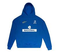 Ayrton Senna Sudadera con capucha F1 Nacional