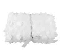 AYSMYGS 2.0X3.0M Red de Camuflaje Blanca para Protección Solar 5.0x6.0m, 6.0x10.0m para Militar Terraza Pérgola Jardín Cortina Decorativa Pantalla De Privacidad(2.0x3.0m/6.6x9.8ft)