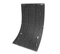 Aysolar etfe Panel Solar Flexible 100 Watt 12 Volt Alta Eficiencia, Impermeable y Ligero Monocristalino Módulo Solar Para Barco, Camping, Techo, Autocaravana