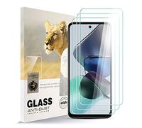 AYSOW Protector de Pantalla de Vidrio Templado para Motorola Moto G53 Película de Vidrio Premium 0.3mm 9H Dureza 2.5D, Anti Arañazos, Sin Burbujas 3 Piezas