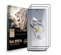 AYSOW Protector de pantalla de vidrio templado para OnePlus 12, Premium Glass 0.3mm 9H Dureza 2.5D Film, Anti arañazos, Protector de pantalla para OnePlus 12[Pack de 2]