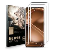 AYSOW Protector de pantalla de vidrio templado para Oppo Find X6 Pro, Premium Glass 0.3mm 9H Dureza 2.5D Film, Anti arañazos, Protector de pantalla para Oppo Find X6 Pro[Pack de 2]
