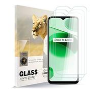 AYSOW Protector de Pantalla de Vidrio Templado para REALME C30S/C33 Película de Vidrio Premium 0.3mm 9H Dureza 2.5D, Anti Arañazos, Sin Burbujas 3 Piezas