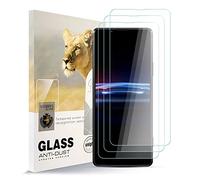 AYSOW Protector de Pantalla de Vidrio Templado para Sony Xperia Pro-I Película de Vidrio Premium 0.3mm 9H Dureza 2.5D, Anti Arañazos, Sin Burbujas 3 Piezas