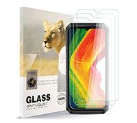 AYSOW Protector de Pantalla de Vidrio Templado para ULEFONE Power Armor 18 Película de Vidrio Premium 0.3mm 9H Dureza 2.5D, Anti Arañazos, Sin Burbujas 3 Piezas