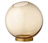 AYTM Florero Globe. grande ámbar-oro