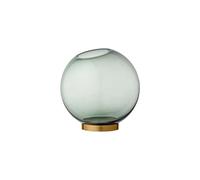 AYTM - Globe Jarrón w/Stand Ø10xH10 Forest/Gold