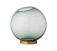 AYTM - Globe Jarrón w/Stand Ø21xH21 Forest/Gold