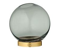 AYTM - Globe Jarrón w/Stand Ø10xH10 Forest/Gold