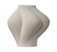 AYTM Jarrón Saltare Cream. Ø13.8 × 30 cm
