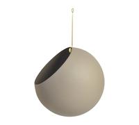 AYTM Maceta colgante GLOBE Ø21 cm h32 cm Taupe
