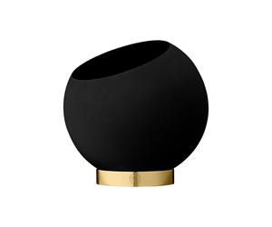 AYTM Maceta Globe Ø17 cm Black