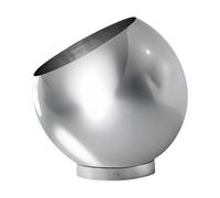 AYTM Maceta Globe Ø21 cm Plata