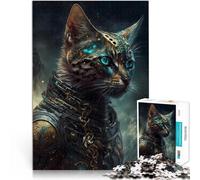 Ayuda al Cerebro a ejercitar Juguetes adictivos para Cultivar la Paciencia. Mitología del Gato de Bengala Rompecabezas para Adultos de 1000 Piezas 50x75cm Gran Regalo