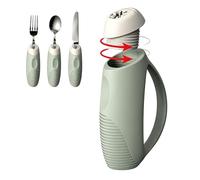 Ayuda alimentaria antitemblor universal para adultos, diseño patentado que reduce el temblor de manos durante las comidas, instalación rápida, no necesita herramientas, ayuda ergonómica para la