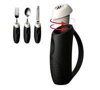Ayuda alimentaria antitemblor universal para adultos que reduce el temblor de manos durante las comidas. Instalación rápida, no necesita herramientas, ayuda ergonómica para la alimentación para