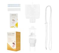 Ayuda de alimentación de los recién nacidos de silicona que promueve las habilidades de succión, fácil limpieza, tubo auxiliar de lactancia para bebés