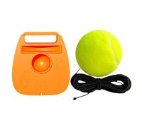 Ayuda de ejercicios para la práctica del tenis - Entrenador de tenis, Pelota de rebote para entrenador de tenis multifuncional con bola de cuerda, Herramienta de entrenamiento de tenis portátil