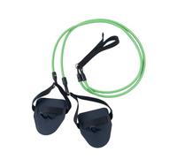 Ayuda de Entrenamiento de Natación Pala de Resistencia Mejora el de Brazada Incluye Bolsa Portátil Adecuada para Adultos, Verde, style to 11