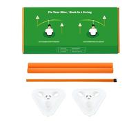 Ayuda de entrenamiento de swing de golf, ayuda para el del swing de golf, corrector de postura, herramienta correctora de postura, herramienta de práctica deportiva de bola de ángulo ajustable