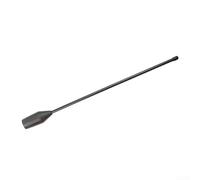 Ayuda de entrenamiento de swing de golf para corrección de postura y desarrollo del ritmo con eje flexible para apoyar la memoria muscular y el control de swing (negro adulto (3 cm)