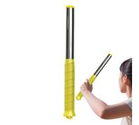 Ayuda de Entrenamiento Swing Bádminton | Herramienta De Ayuda Cómodo Mango Acero Inoxidable | Equipo de Entrenamiento para Raqueta de Bádminton | Para Principiantes Jugadores Avanzados Adultos