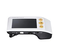 Ayuda de lectura electrónica, pantalla LCD de 3.5 pulgadas, zoom 2x-25x, mango plegable para baja visión y soporte de daltonismo