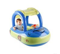 Ayuda de natación - Chaleco salvavidas para niños - Chaleco salvavidas para niños pequeños | Juguete hinchable de natación autoforma con protección solar para playa de verano en el lago
