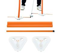Ayuda de práctica de golf, herramienta de entrenamiento de swing de golf, bola de ángulo ajustable, ayuda para atletas mujeres, niñas, jóvenes, adolescentes y niños