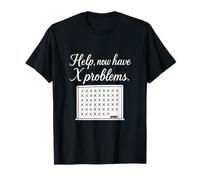 Ayuda Divertida, Ahora Tengo X Problemas Gráfico Stem Camiseta