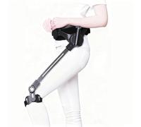 Ayuda ergonómica para caminar, dispositivo de soporte biónico para piernas con ajuste de 3 niveles, reduce el esfuerzo de caminar en un 50%, ideal para rehabilitación de accidentes cerebrovasculares