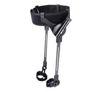 Ayuda ergonómica para caminar para entrenamiento de rehabilitación, soporte de extremidades inferiores con 3 niveles de fuerza ajustable, reduce el esfuerzo en un 50% para una mayor movilidad