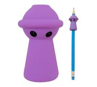 Ayuda ergonómica para escribir - Mango extraterrestre para lápiz, postura, herramienta de entrenamiento, guía de posición de la mano | Colección de papelería para motores infantiles, práctica de