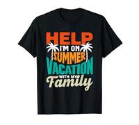 Ayuda Estoy De Vacaciones De Verano Con Mi Familia Viajar Camiseta
